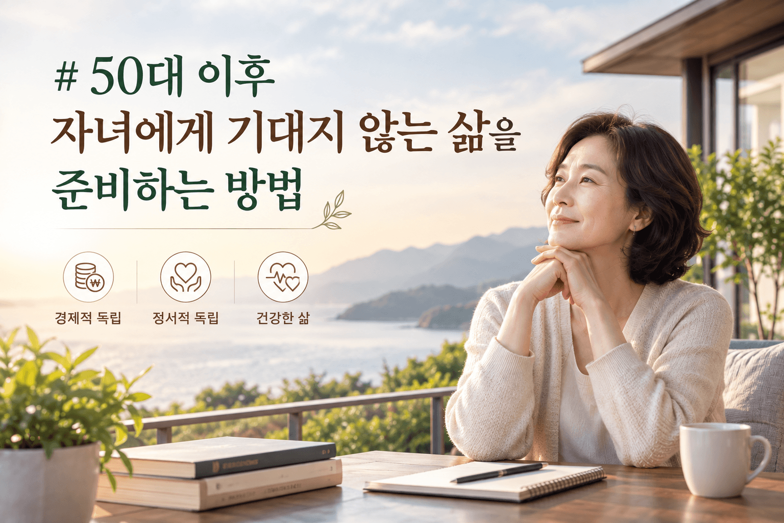 50대 이후 자녀에게 기대지 않는 삶을 준비하는 방법